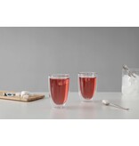 Viva Lauren Glas Dubbelwandig 390 ml Set van 2 Stuks