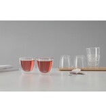 Viva Lauren Glas Dubbelwandig 220 ml Set van 6 Stuks