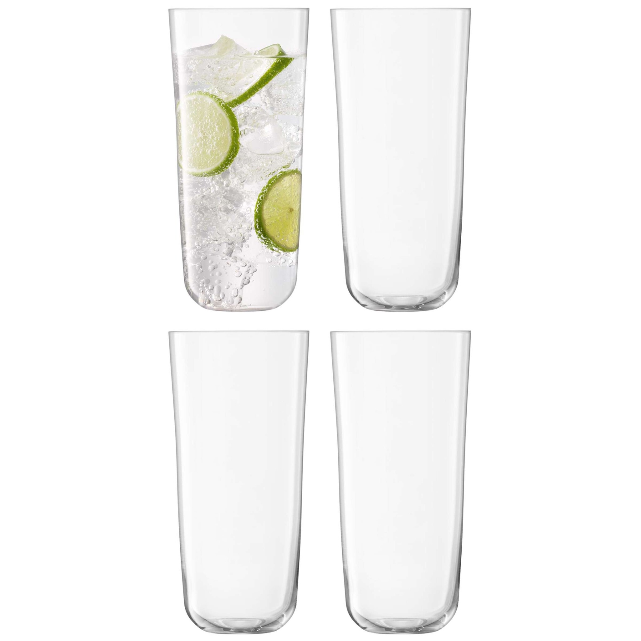 L.S.A. Arc Longdrinkglas 550 ml Set van 4 Stuks