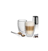 Kela Keuken Cesena Latte Macchiato Glas Dubbelwandig 300 ml Set van 2 Stuks