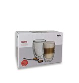 Kela Keuken Cesena Latte Macchiatto Glas 2er Set mit 300 ml Gläsern