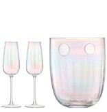 L.S.A. Pearl Champagneglas 250 ml Set van 2 Stuks
