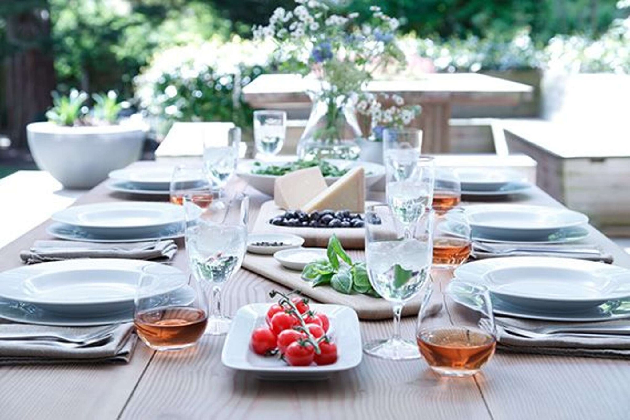 L.S.A. Dine Sauskom 450 ml met Serveerplank 23x13 cm