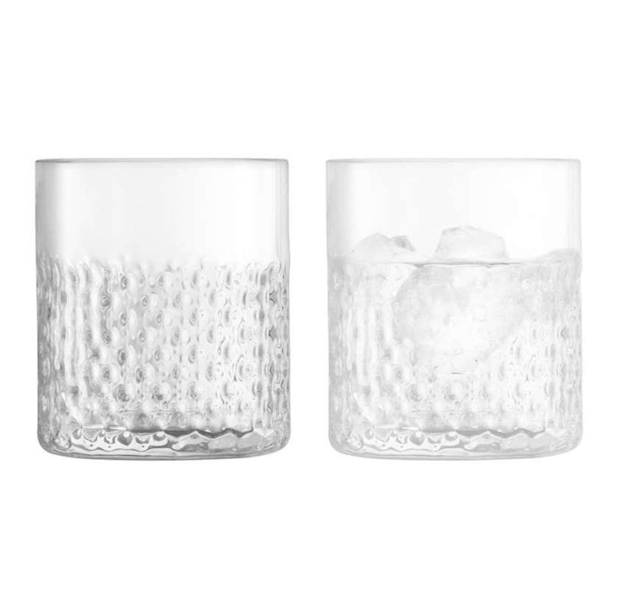 L.S.A. Wicker Tumbler Glas 330 ml Set van 2 Stuks