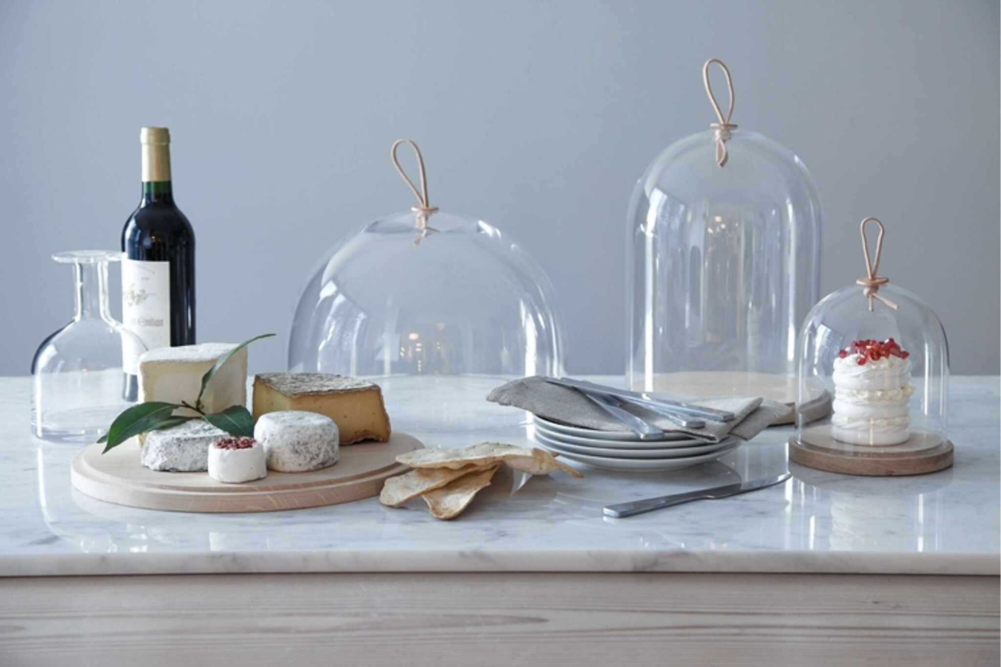 L.S.A. Ivalo Servierschüssel inkl. Holzdeckel Ø 29 cm (5.9")