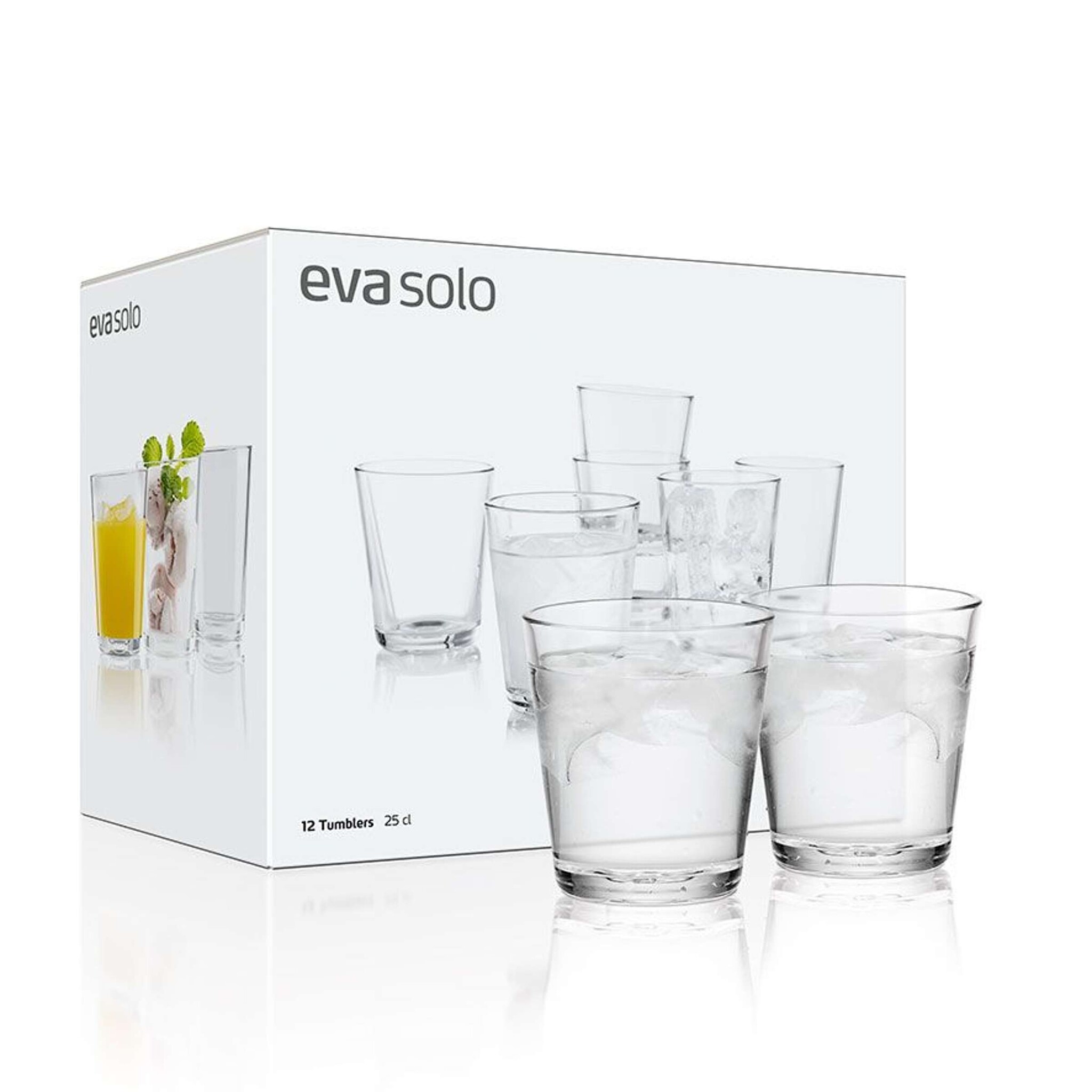 Eva Solo Glas 250 ml Set van 12 Stuks