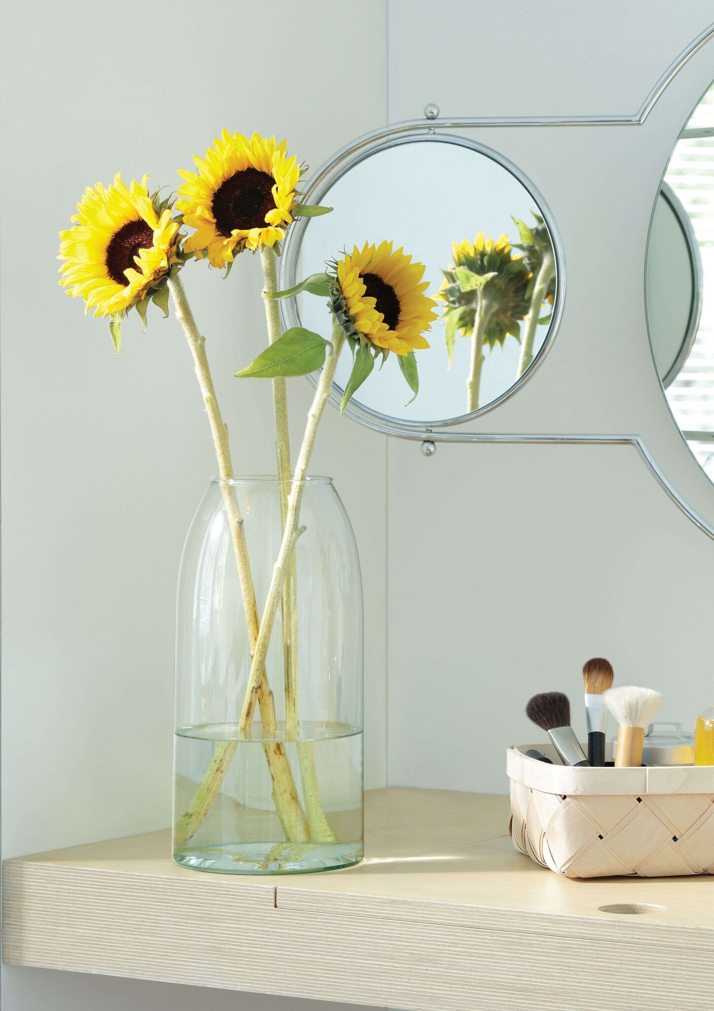 L.S.A. Canopy Trio Vase Recycelt 25/30/35 cm Satz von 3 Stücken