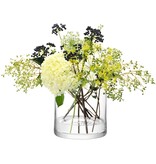 L.S.A. Column Vase oder Kerzenleuchter Ø 17 cm H 17 cm