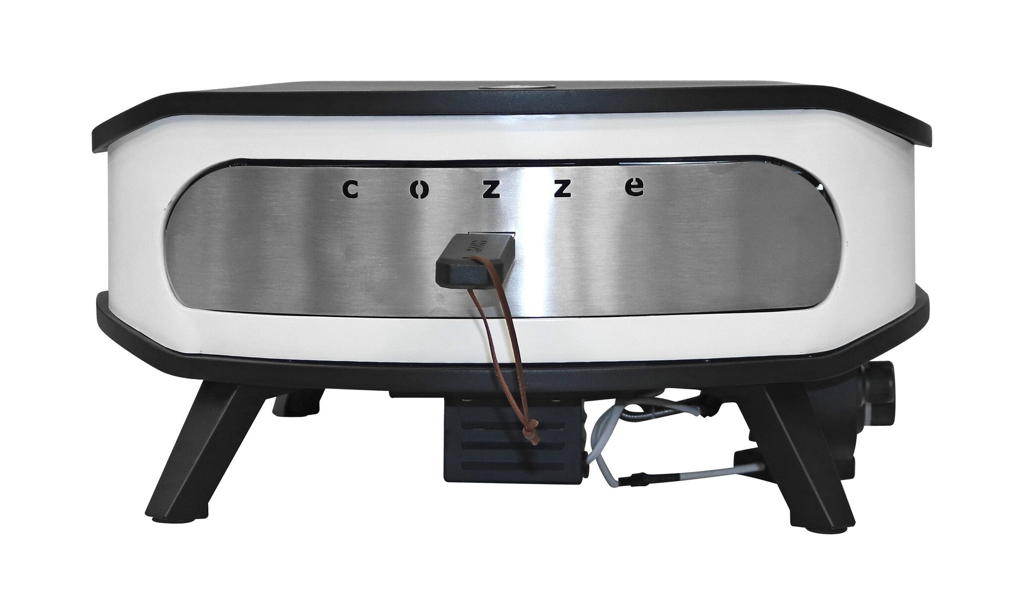 Cozze Pizza Oven Gas 17" met Thermometer en Roterende Pizzasteen 30 Mbar 5.0 KW