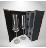 Kristalglas.nl Kristall-Champagnergläser 220 ml in KG-Premium-Geschenkbox