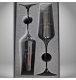 Kristalglas.nl Kristall-Champagnergläser 220 ml in KG-Premium-Geschenkbox