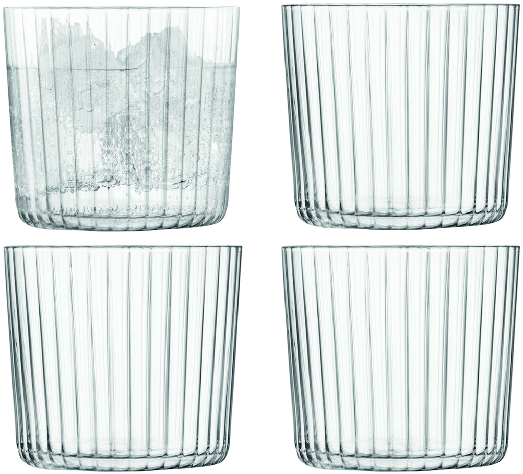 L.S.A. Gio Line Tumbler Glas 310 ml Set van 4 Stuks