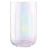 L.S.A. Pearl Kandelaar met Kaars 18,5 cm