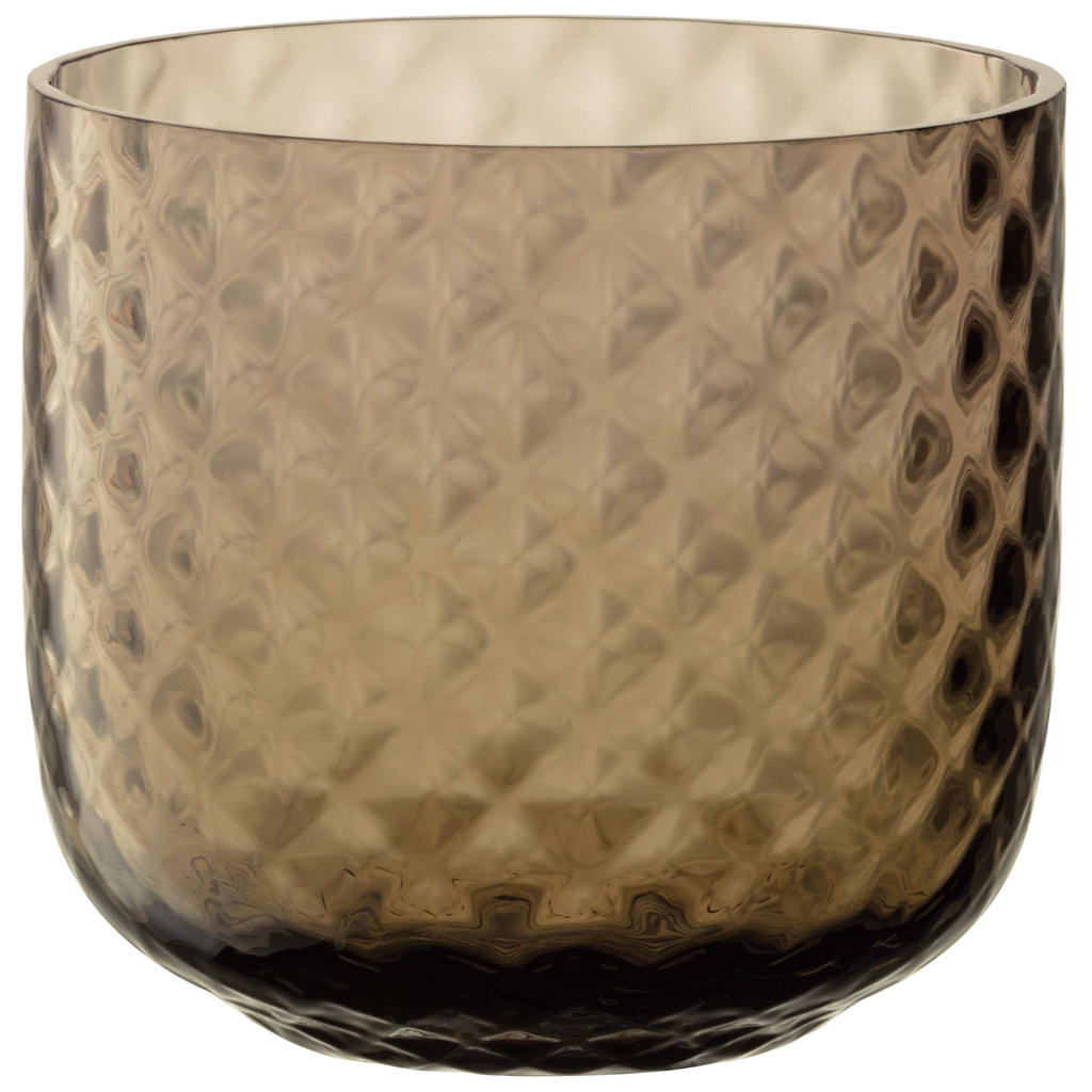 L.S.A. Dapple Waterglas 300 ml Set van 2 Stuks Earth Brown