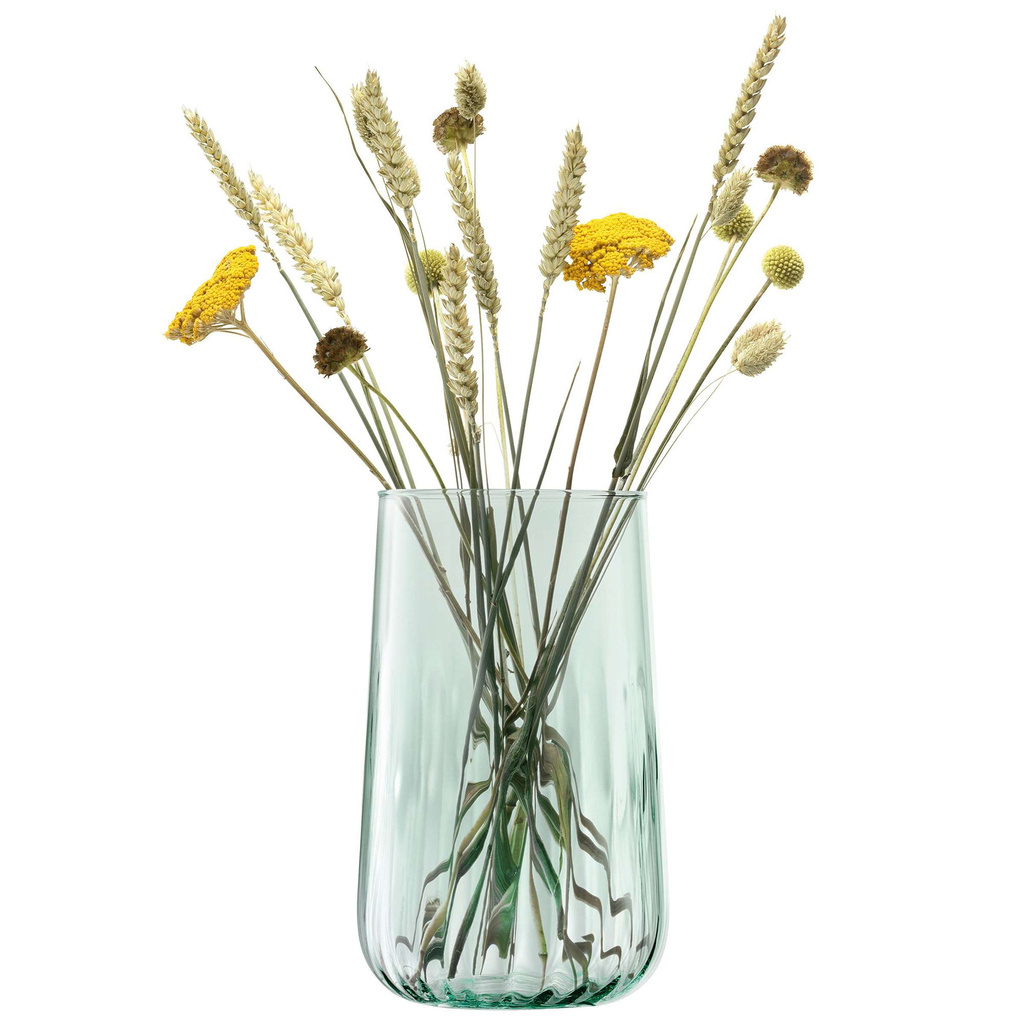 L.S.A. Mia Vase oder Laterne Recycelt 25,5 cm