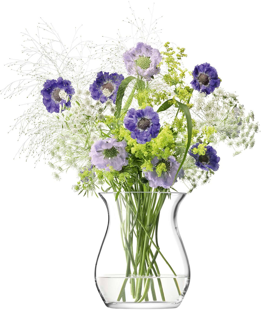 L.S.A. Flower Open Posy Vase 23cm