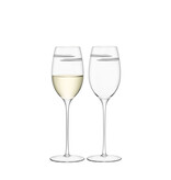 L.S.A. Verso Weingläser für Weißwein 340 ml 2er Set