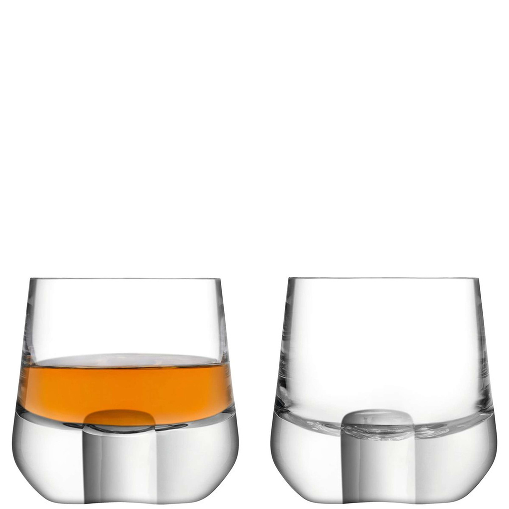 L.S.A. Whiskey Cut Trinkglas 180 ml 2er-Set