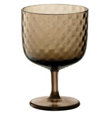 L.S.A. Dapple Wijnglas 325 ml Set van 2 Stuks Earth Brown