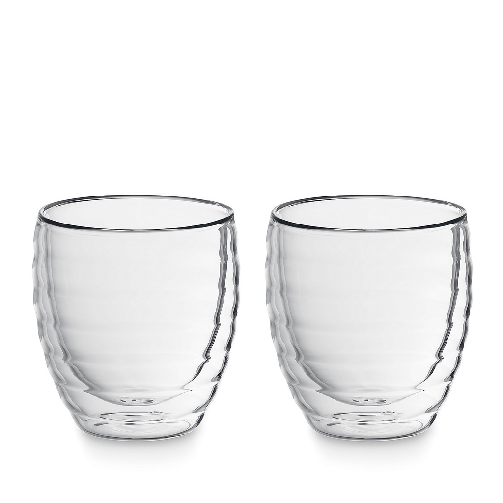Kela Keuken Cesena Cappuccino Glas 2er Set 200 ml Gläser