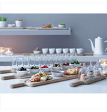 L.S.A. Paddle Koffieset met Serveerplank Set van 3 Stuks