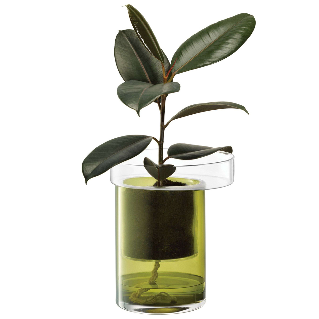 L.S.A. Balcony Vaas ø 27 cm met Bewateringssysteem