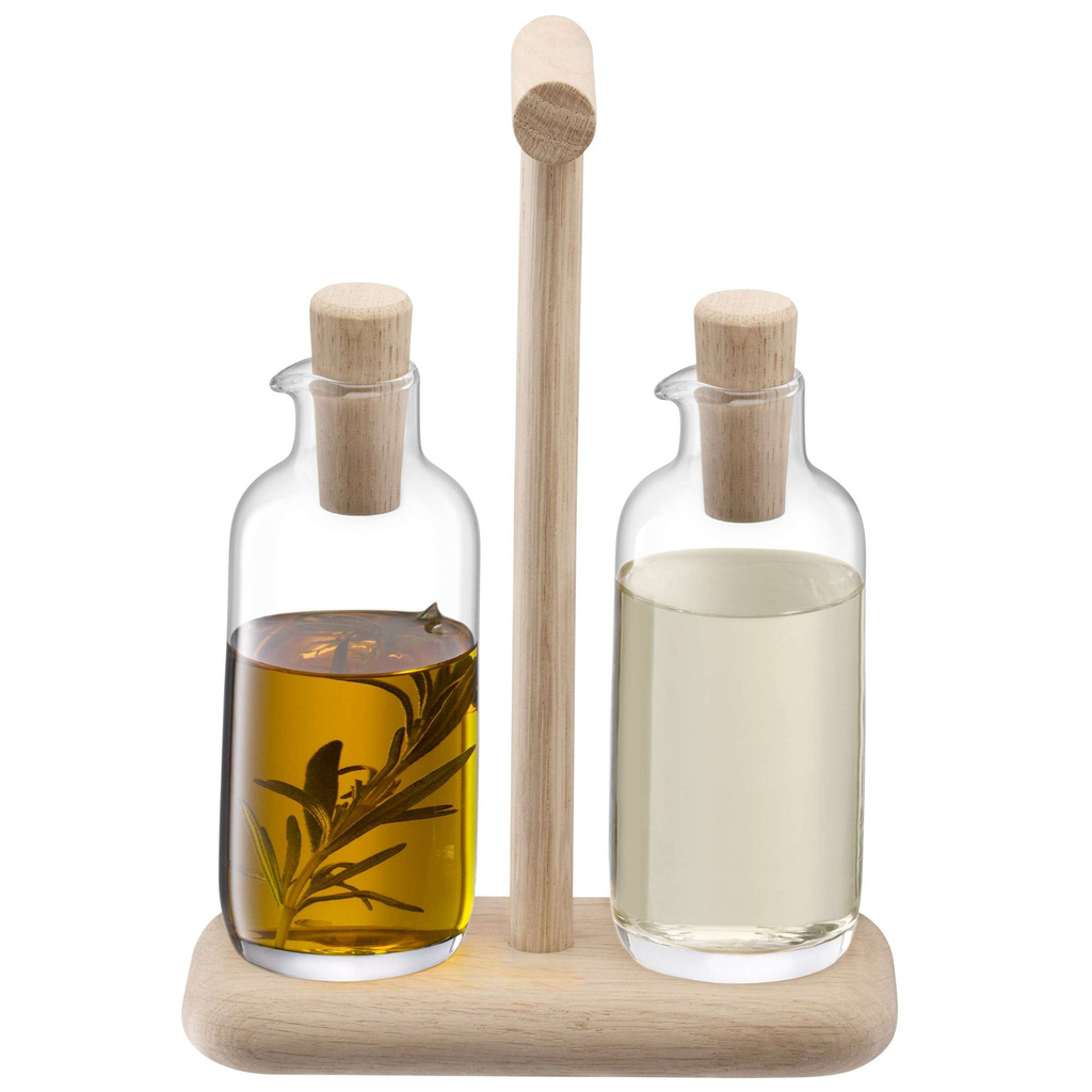 L.S.A. Dine Serveerplank met 2 Karaffen 250 ml