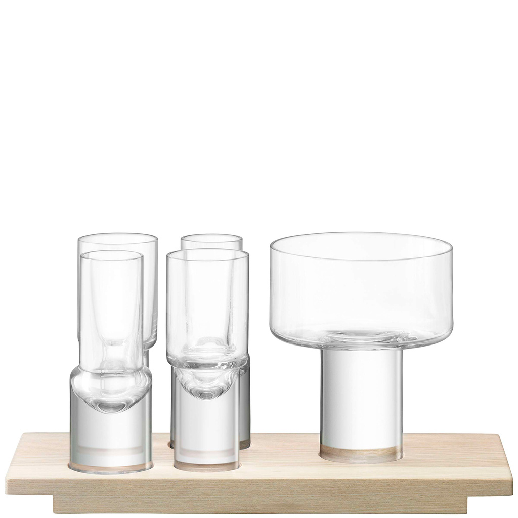 L.S.A. Vodka Serveerset Set van 5 Stuks