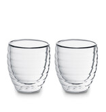 Kela Keuken Cesena Espresso Glas Dubbelwandig 80 ml Set van 2 Stuks