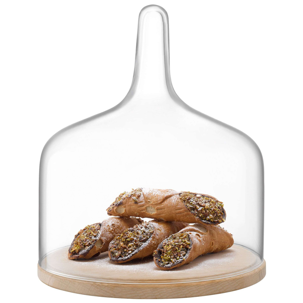 L.S.A. Cloche Serveerplateau met Stolp ø 26 cm