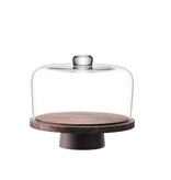 L.S.A. City Serveerplateau op Voet met Stolp ø 26 cm