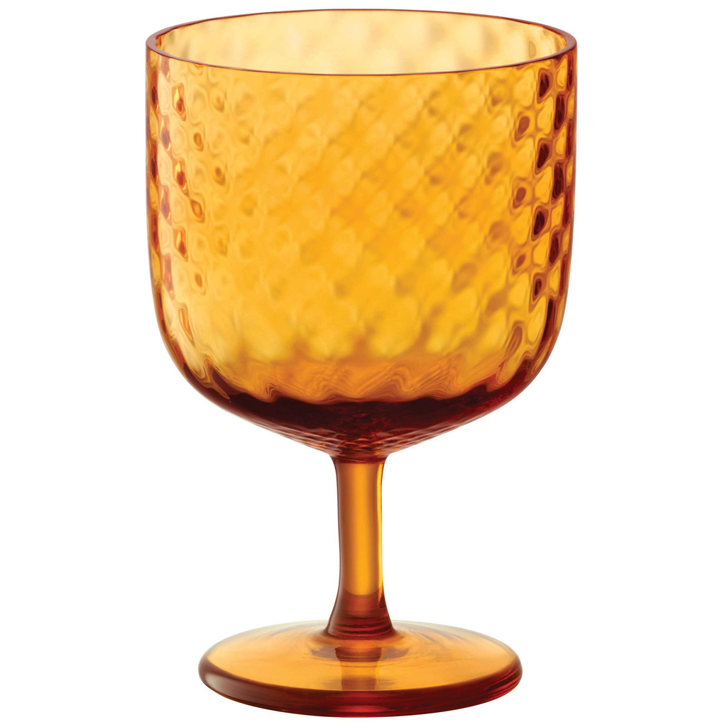 L.S.A. Dapple Wijnglas 325 ml Set van 2 Stuks Sun Amber