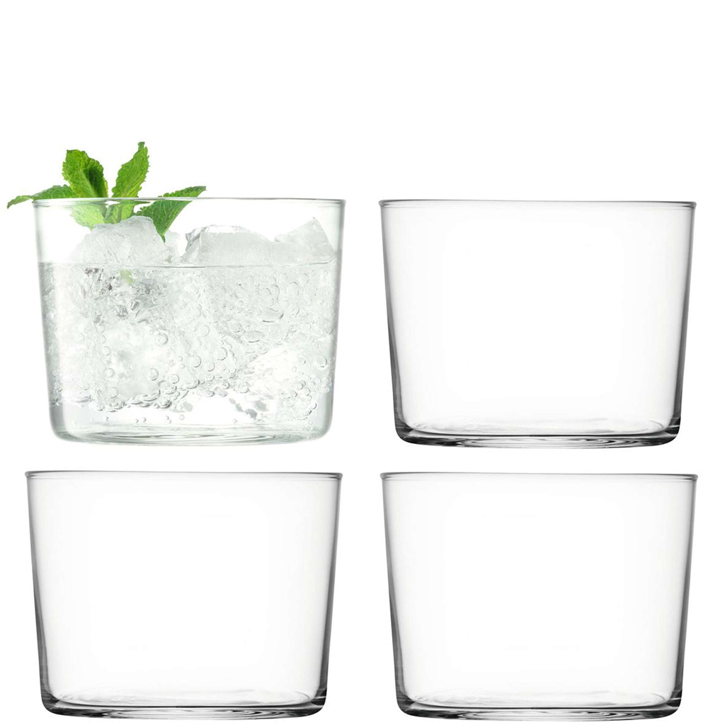 L.S.A. Gio Tumbler Glas 220 ml Set van 4 Stuks