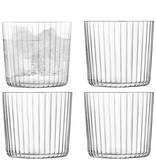 L.S.A. Gio Line Tumbler Glas 310 ml Set van 4 Stuks