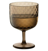 L.S.A. Dapple Wijnglas 325 ml Set van 2 Stuks Earth Brown