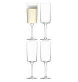 L.S.A. Gio Champagne Flute 210 ml Set van 4 Stuks