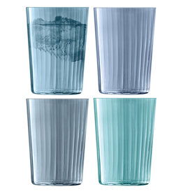 L.S.A. Gems Tumbler Glas 560 ml Set van 4 Stuks Assorti
