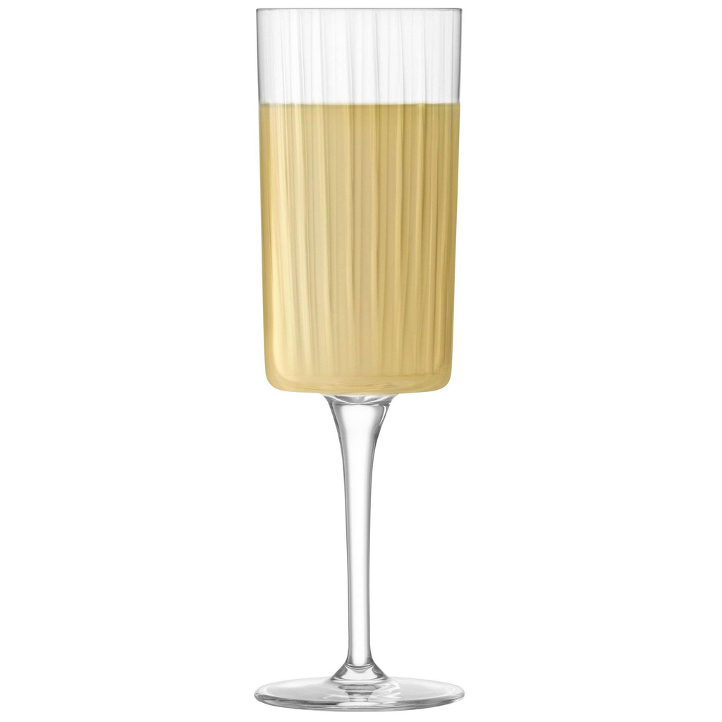 L.S.A. Gio Line Champagne Flute 210ml. Set van  4 Stuks