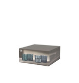L.S.A. Gems Tumbler Glas 310 ml Set van 4 Stuks Assorti