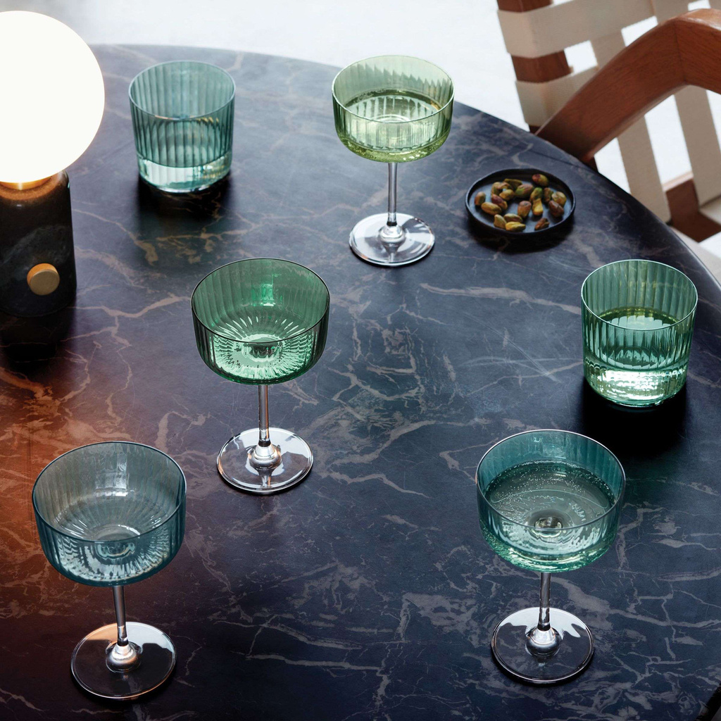L.S.A. Gems Tumbler Glas 310 ml Set van 4 Stuks Assorti