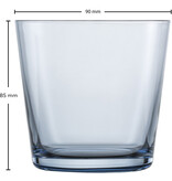 Zwiesel Glas Zwiesel Glas Together Waterglas blauw 42 - 0.367 Ltr - 4 stuks