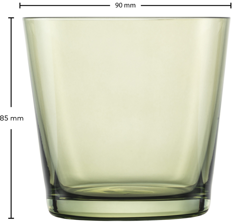 Zwiesel Glas Zwiesel Glas Together Waterglas olijfgroen 42 - 0.367 Ltr - 4 stuks