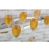 crystalex Set van 6 tempo kristallen champagneglazen