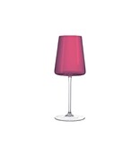 crystalex Multicolor kristallen wijnglazen 400 ml. Set van 6 stuks 