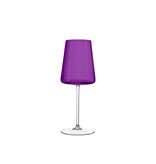 crystalex Multicolor kristallen wijnglazen 400 ml. Set van 6 stuks 