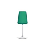 crystalex Multicolor kristallen wijnglazen 400 ml. Set van 6 stuks 