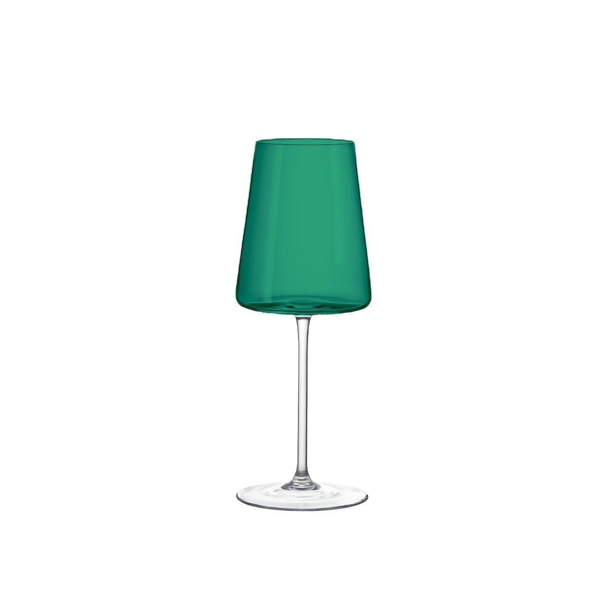 crystalex Multicolor kristallen wijnglazen 400 ml. Set van 6 stuks 