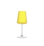 crystalex Multicolor kristallen wijnglazen 400 ml. Set van 6 stuks 