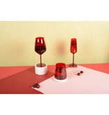 Aulica Red Beauty champagne fluiten - set van 6