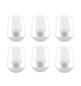 Glow Silver Water -bril - Set van 6